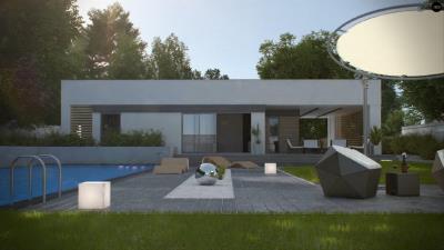 Bungalow de 3 chambres à vendre à Uzumlu