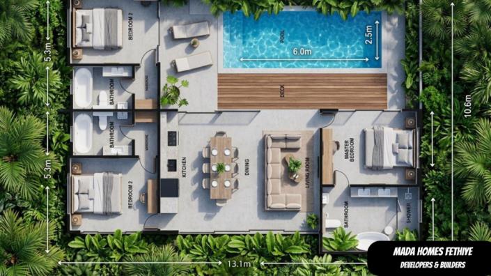 Image No.20-3 Bed Bungalow for sale
