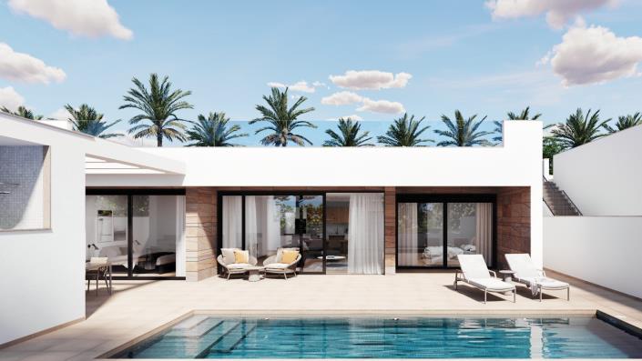 Image No.4-Villa / Détaché de 4 chambres à vendre à Mar Menor Golf Resort