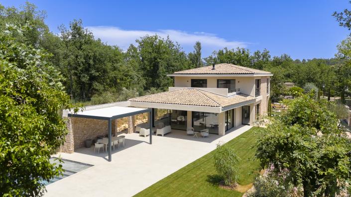 Image No.3-Villa / Détaché de 4 chambres à vendre à Tourrettes