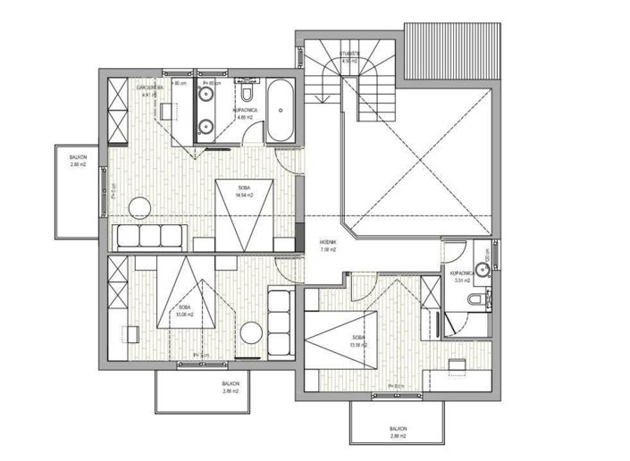 Image No.6-Propriété de 4 chambres à vendre à Croatie