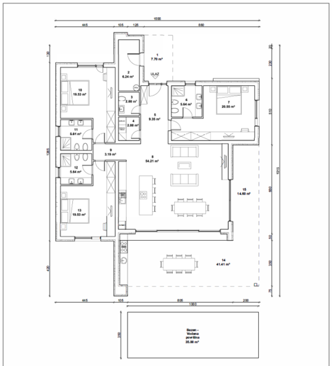 Image No.8-3 Bed Property for sale