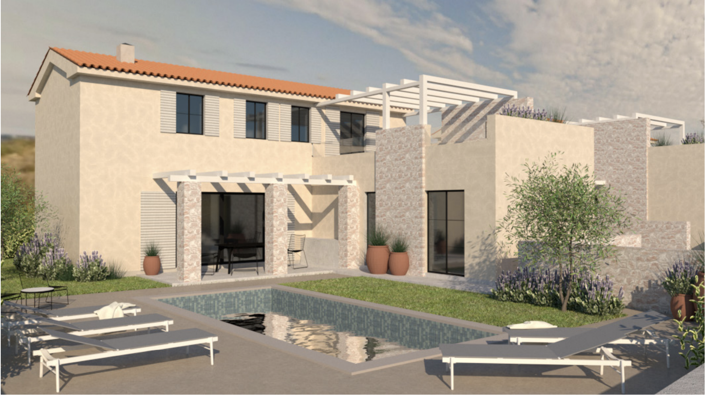 Image No.1-Propriété de 3 chambres à vendre à Buje