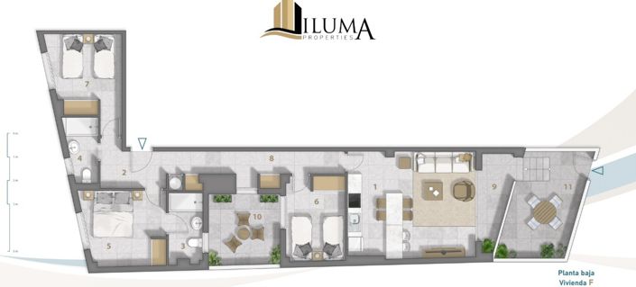 Image No.10-3 Bed Apartment for sale