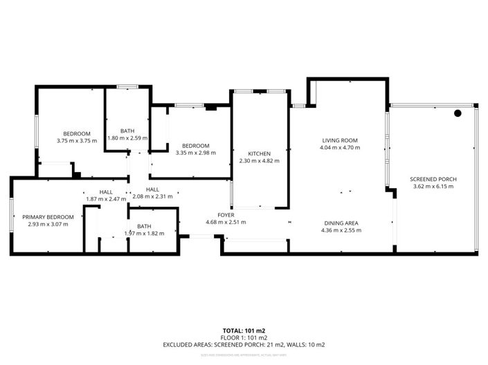 Image No.21-3 Bed Property for sale