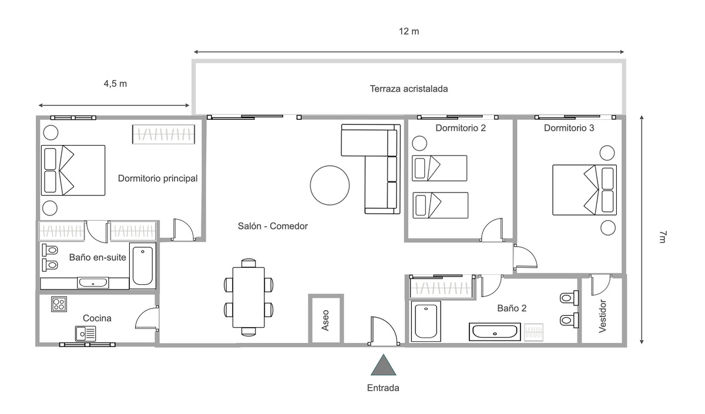 Image No.13-3 Bed Property for sale
