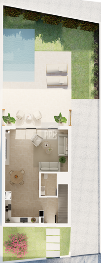 Image No.17-Villa de 2 chambres à vendre à Loule