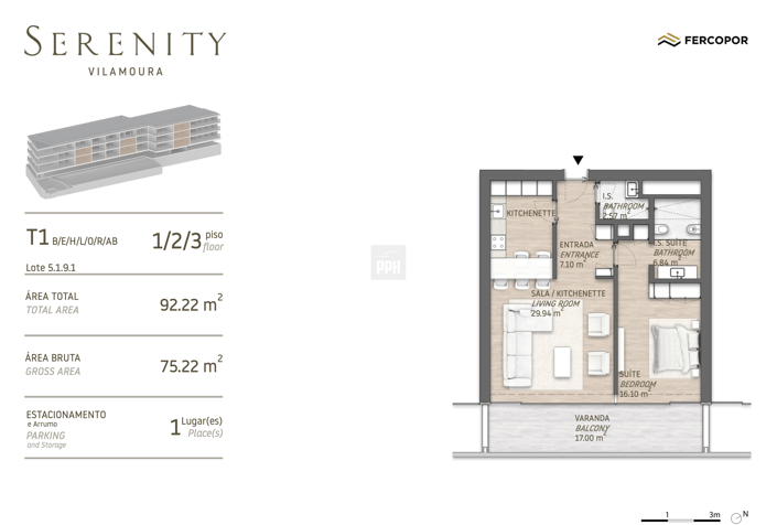 Image No.13-1 Bed Apartment for sale