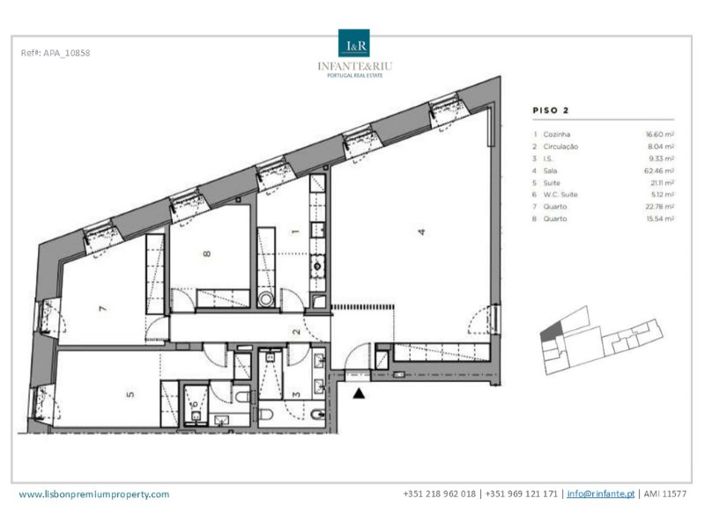 Image No.49-Appartement de 3 chambres à vendre à Lisbon