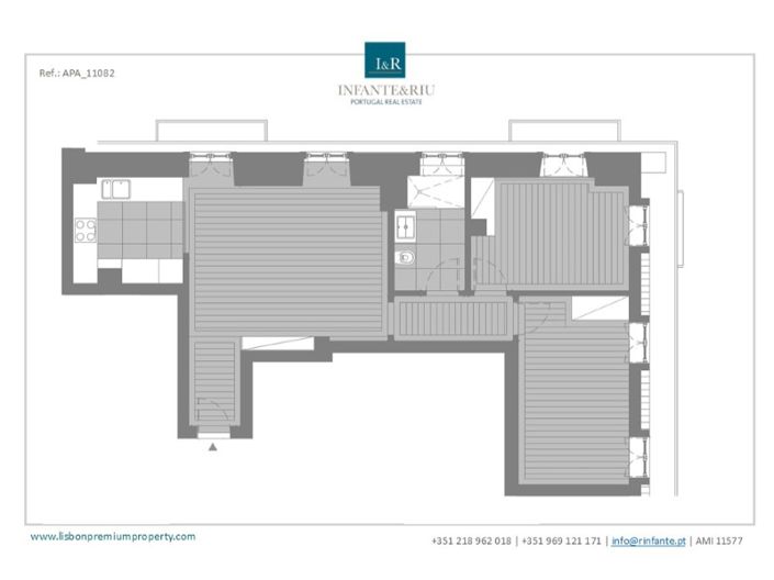 Image No.12-Appartement de 2 chambres à vendre à Lisbon