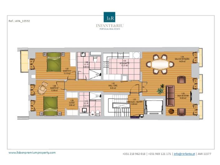 Image No.23-2 Bed Apartment for sale