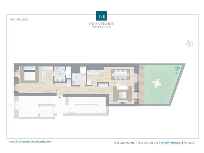 Image No.15-Appartement de 1 chambre à vendre à Lisbon