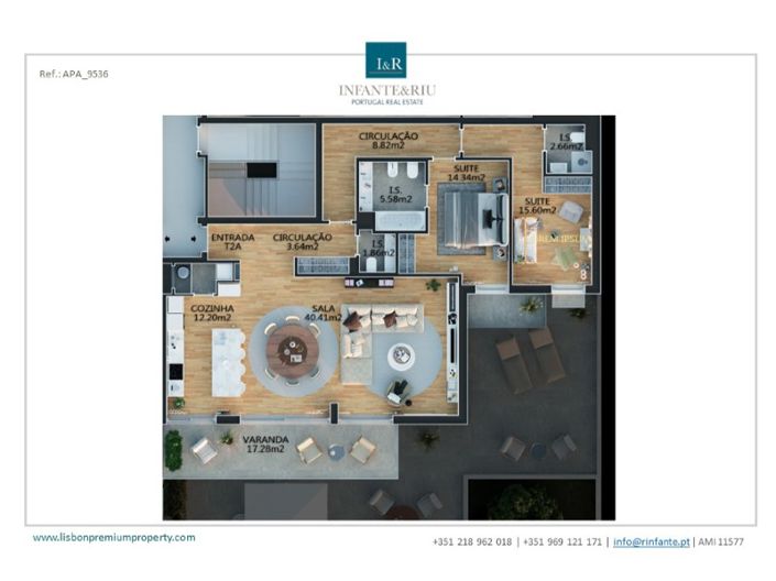 Image No.18-Appartement de 2 chambres à vendre à Lisbon