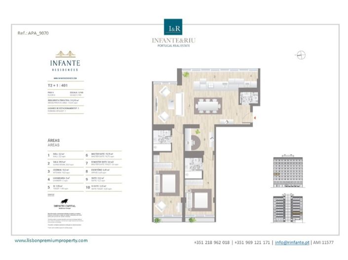 Image No.11-Appartement de 2 chambres à vendre à Lisbon