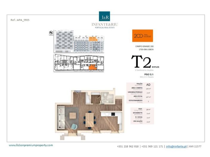 Image No.31-Appartement de 2 chambres à vendre à Lisbon