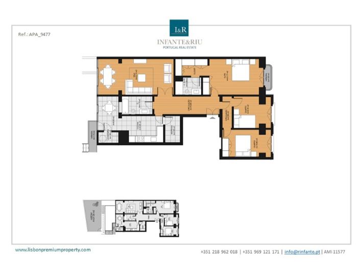 Image No.30-Appartement de 3 chambres à vendre à Lisbon