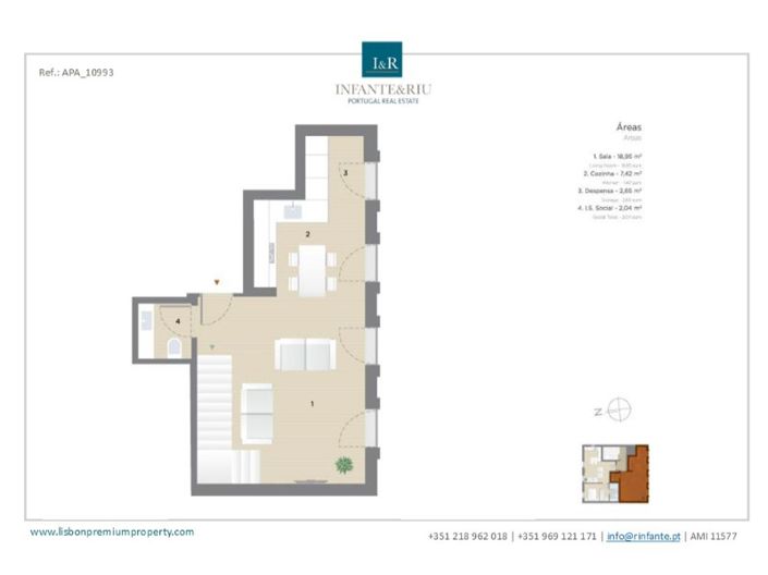 Image No.32-3 Bed Apartment for sale