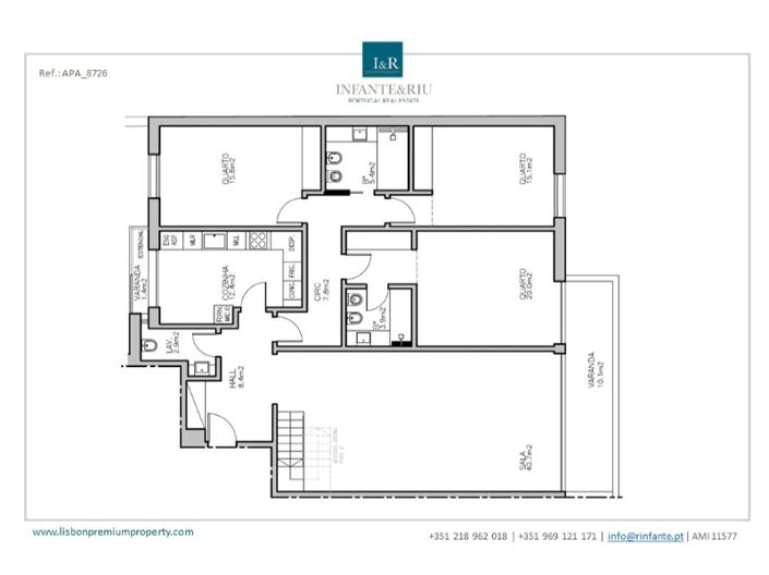 Image No.30-3 Bed Apartment for sale