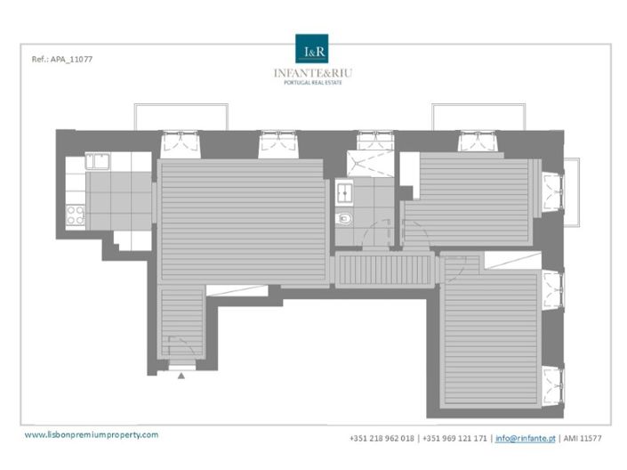 Image No.14-Appartement de 2 chambres à vendre à Lisbon