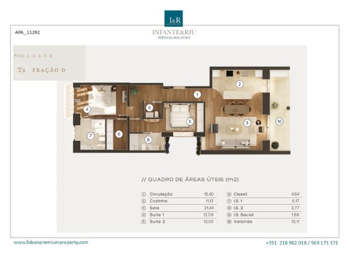 Image No.9-2 Bed Apartment for sale