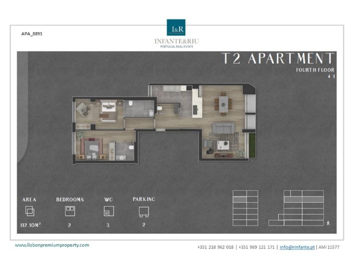 Image No.30-2 Bed Apartment for sale