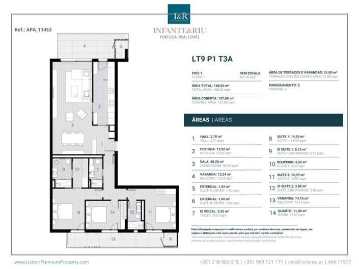 Image No.27-3 Bed Apartment for sale