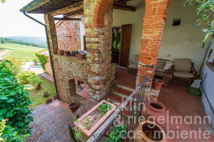 Image No.12-Maison de campagne de 4 chambres à vendre à Bucine