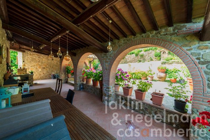 Image No.28-Maison de campagne de 5 chambres à vendre à Gaiole in Chianti