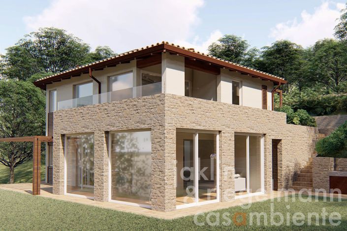 Image No.3-Maison de campagne de 3 chambres à vendre à Magione