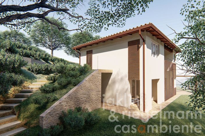 Image No.5-Maison de campagne de 3 chambres à vendre à Magione