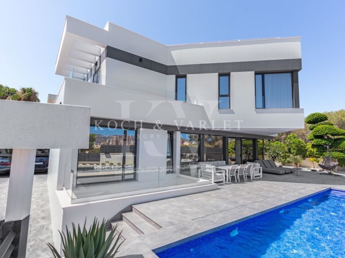 Image No.4-Villa de 4 chambres à vendre à Benidorm