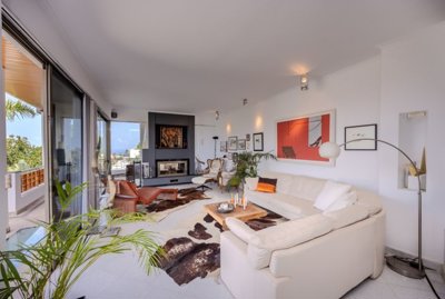Spacious villa with guest studios, 2 pools, and breathtaking scenery