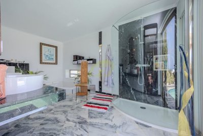 Spacious villa with guest studios, 2 pools, and breathtaking scenery