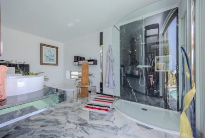 Spacious villa with guest studios, 2 pools, and breathtaking scenery