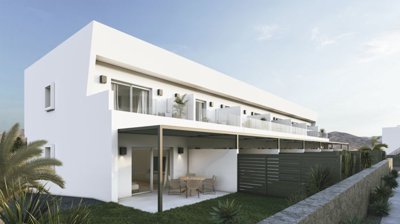 New build  2 bedroom , 2 bathroom villas in Playa Blanca