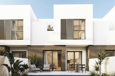Stylish 3 bedroom, 3 bathroom homes with stunning communal pool
