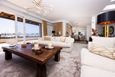 Luxury Villa in Puerto Calero with Panoramic Sea Views & Heated Pool