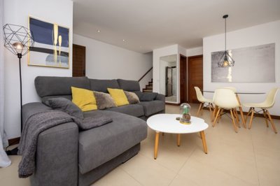 Stylish Duplex with Pool Views and Private Parking in Exclusive Puerto Calero