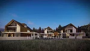 1 - Platres, House