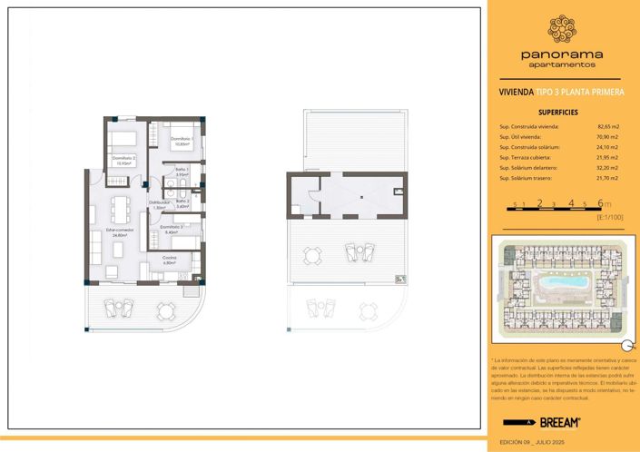 Image No.16-3 Bed Apartment for sale