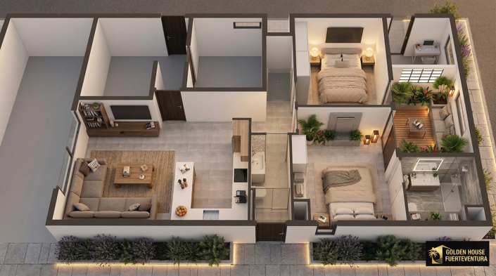 Image No.5-2 Bed Property for sale