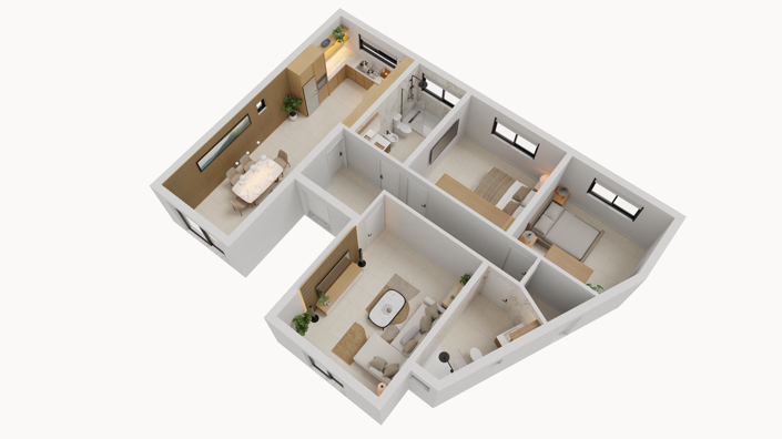 Image No.2-2 Bed Property for sale