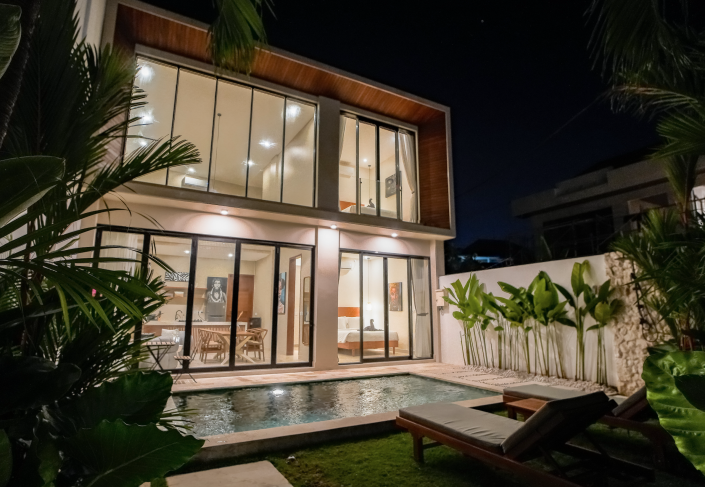 Image No.1-Maison / Villa de 2 chambres à vendre à Canggu