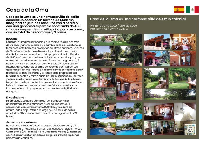 Image No.4-Villa / Détaché de 5 chambres à vendre à Cuernavaca