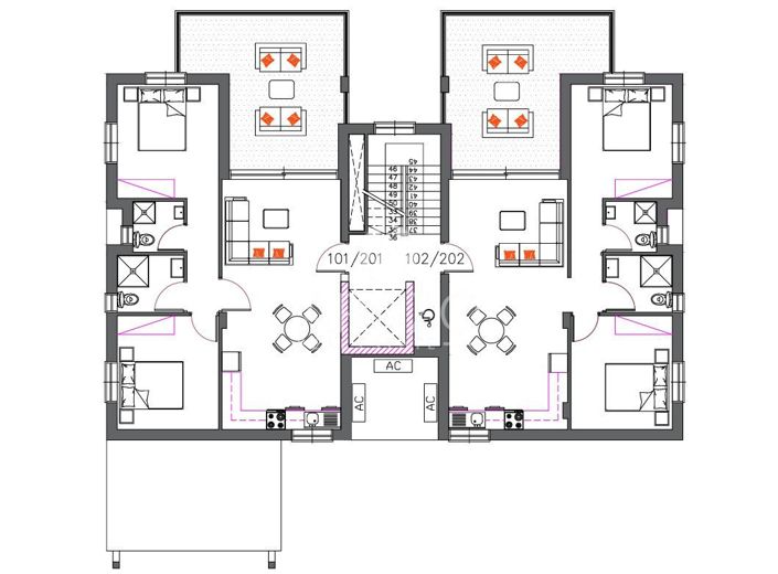 Image No.10-Appartement de 2 chambres à vendre à Kapparis