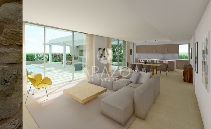 Image No.3-Villa de 4 chambres à vendre à Oroklini