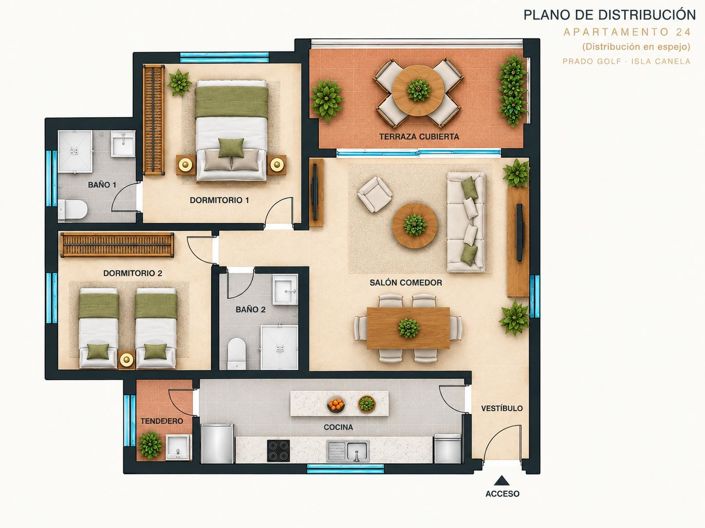 Image No.37-2 Bed Apartment for sale