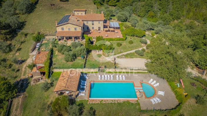 Image No.30-Maison de campagne de 13 chambres à vendre à San Venanzo