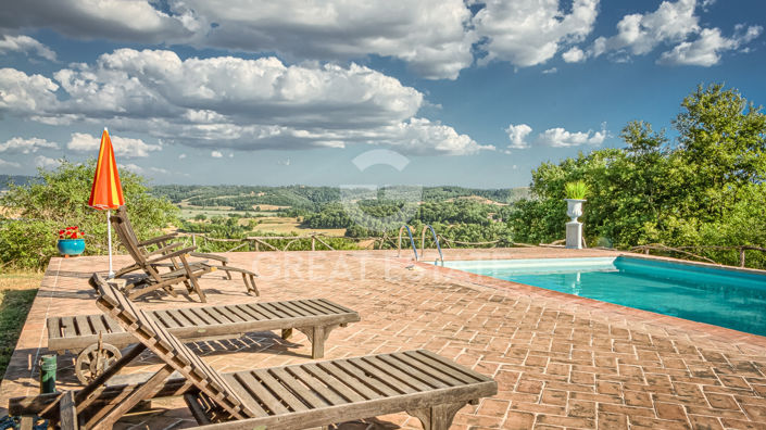 Image No.24-Maison de campagne de 7 chambres à vendre à Citta della Pieve