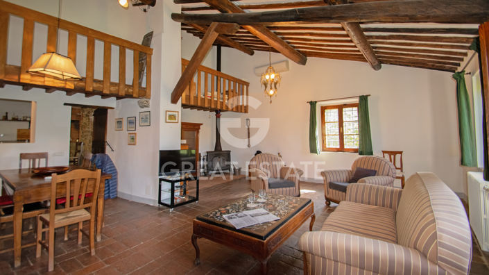 Image No.2-Maison de campagne de 5 chambres à vendre à Gaiole in Chianti